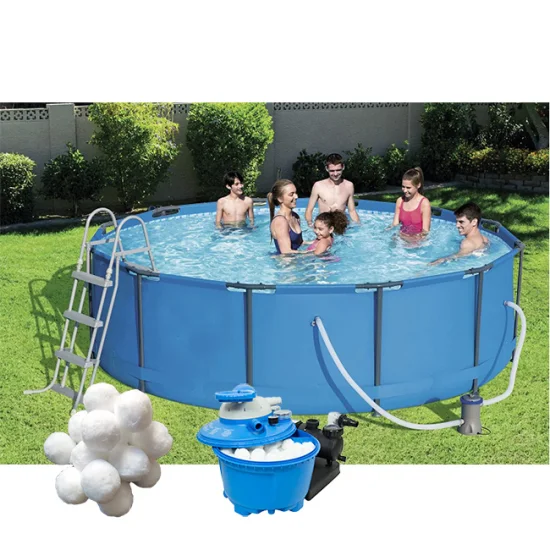 Kundenspezifisches Paket Pop Filter Pool Balls Faserfilterball für Schwimmbad